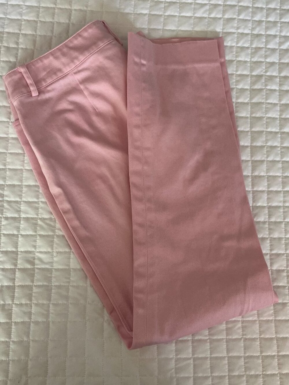 Chaps Pink Straight Leg Chino Pants Casual Size 6